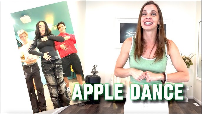 The popularity of the Apple Dance lies in its simplicity: it’s a fun yet easy-to-mimic little routine that includes some body rolls, hands on hips, and raising an imaginary apple above your head.