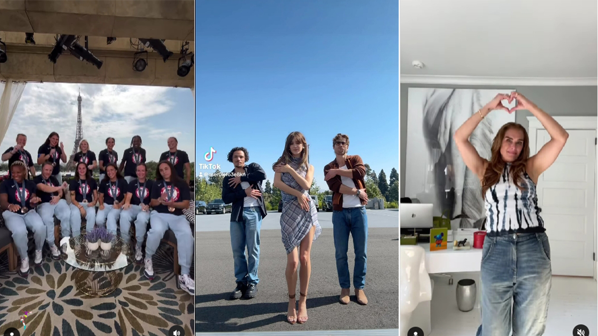 The 'Apple Dance' quickly went viral on TikTok, becoming one of the platform's hottest dances of 2024